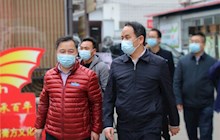 【領導關懷】縣四家班子領導到我院開展走訪慰問專家（人才）活動