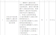 田東縣中醫(yī)醫(yī)院關(guān)于胸痛中心建設(shè)項(xiàng)目認(rèn)證服務(wù)院內(nèi)詢價(jià)采購(gòu)公告