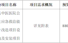 田東縣中醫(yī)醫(yī)院關(guān)于公共衛(wèi)生應(yīng)急救治能力提升改造項(xiàng)目設(shè)備采購及安裝項(xiàng)目院內(nèi)現(xiàn)場推介詢價(jià)會公告