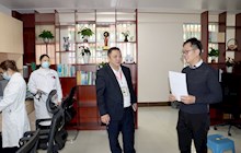 迎元旦 筑安全——田東縣中醫(yī)醫(yī)院開展元旦節(jié)前安全生產(chǎn)檢查