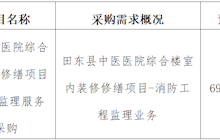 田東縣中醫(yī)醫(yī)院2025年1月采購(gòu)意向