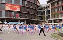 悅享八段錦 健康伴我行--田東縣中醫(yī)醫(yī)院成功承辦田東縣“健康中醫(yī)杯”八段錦比賽